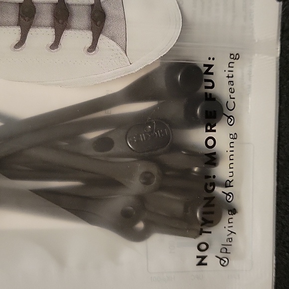 Hickies lacing system-black, kids size New - Picture 5 of 8